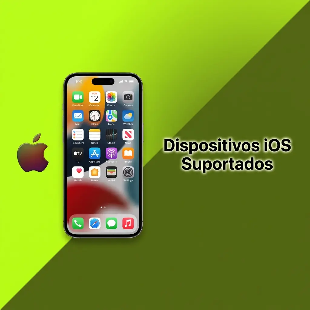 Lista de dispositivos iOS compatíveis com o app ApostaOnline B2xbet, incluindo iPhone, iPad e iPod Touch