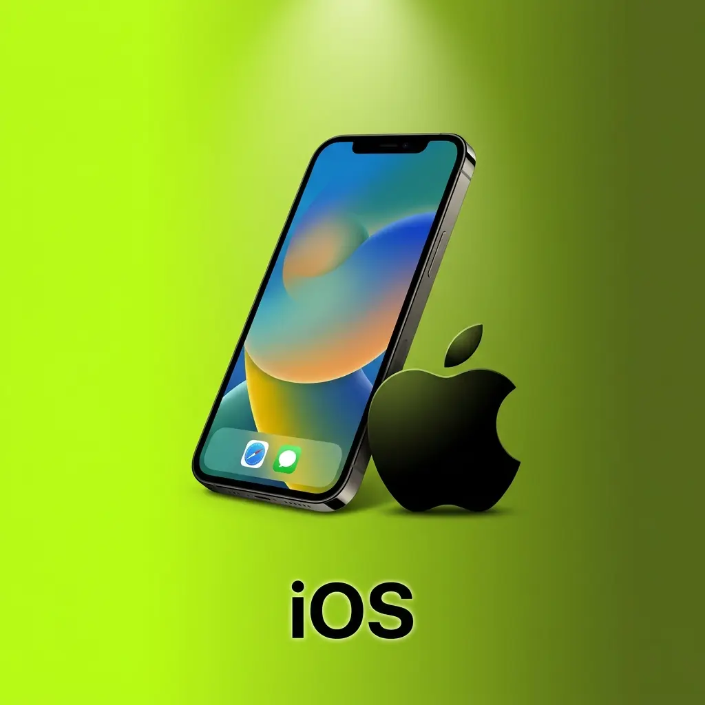 Ícone do iOS com instruções para adicionar plataforma à tela inicial do iPhone via Safari