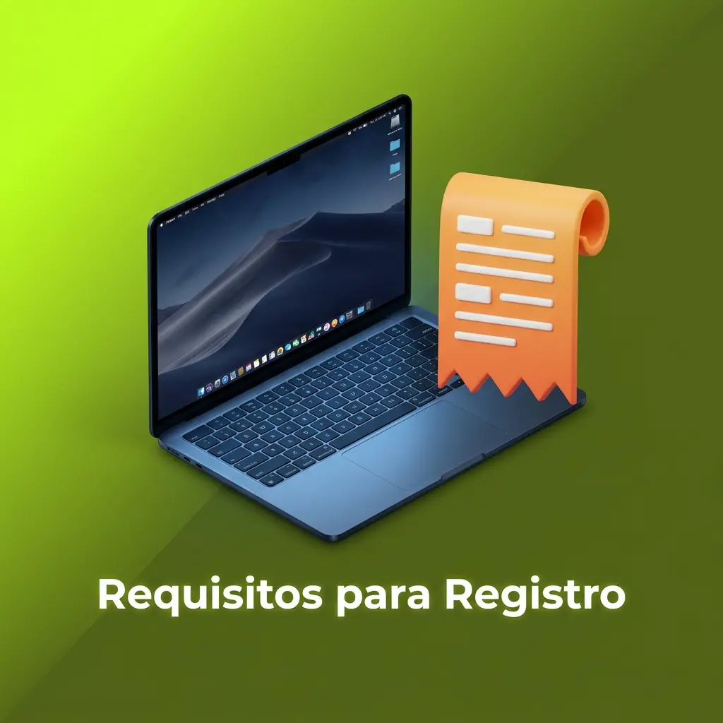 Requisitos para registro na plataforma: idade mínima, documentação válida, uma conta por pessoa e residência no Brasil.