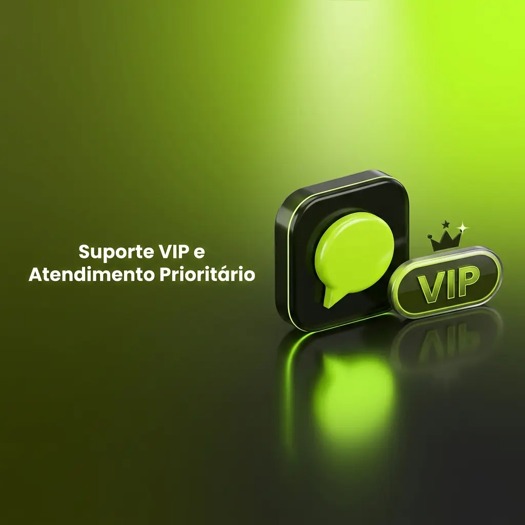 Suporte VIP com gerente de conta dedicado, respostas prioritárias e atendimento personalizado em português do Brasil