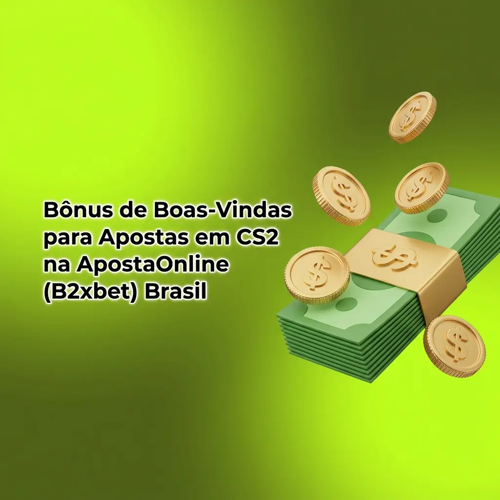 Bônus de boas-vindas CS2 na ApostaOnline B2xbet Brasil com 12% de cashback e programa Indique e Ganhe