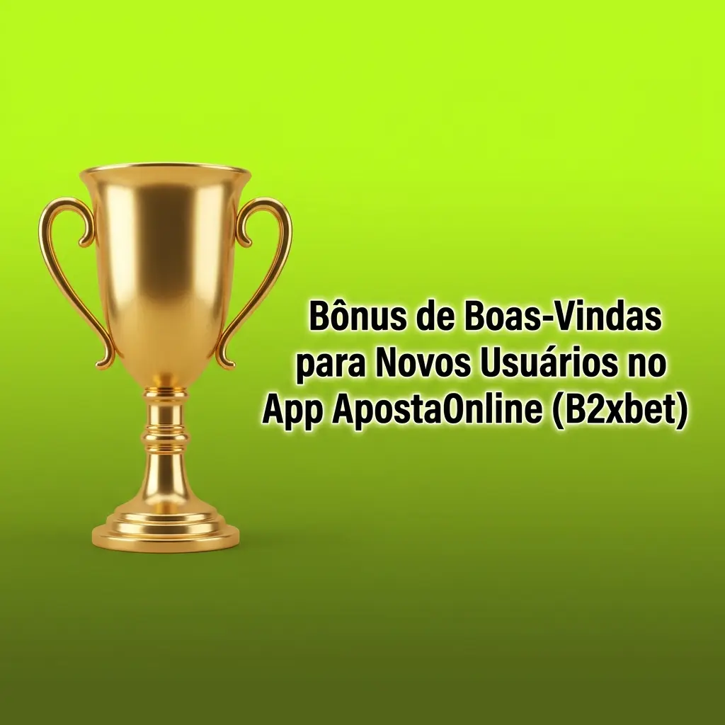 Bônus de boas-vindas ApostaOnline B2xbet: cashback 12% em esportes ou cassino para novos usuários