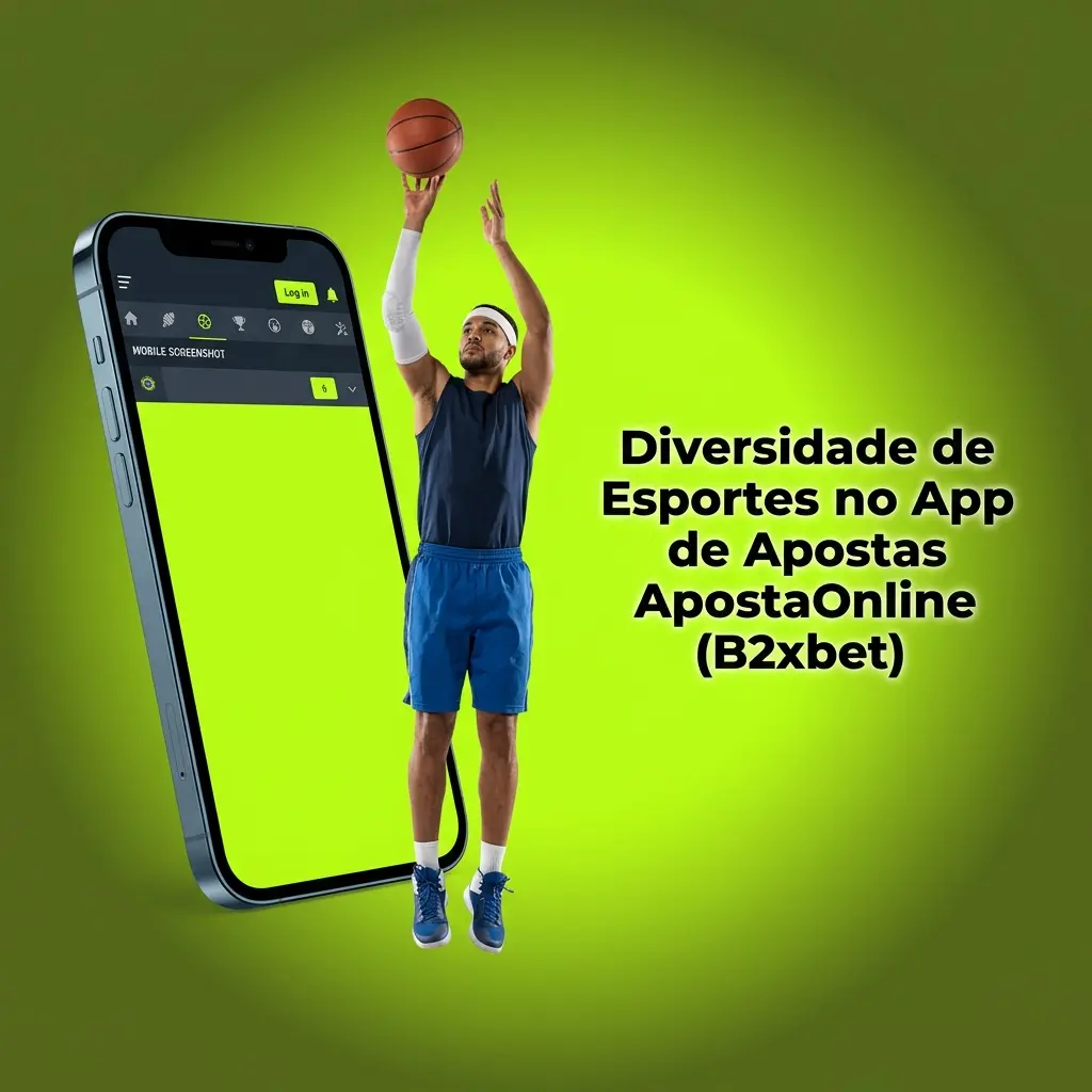 Diversidade de esportes no app ApostaOnline B2xbet: futebol, tênis, MMA, eSports e mais modalidades disponíveis