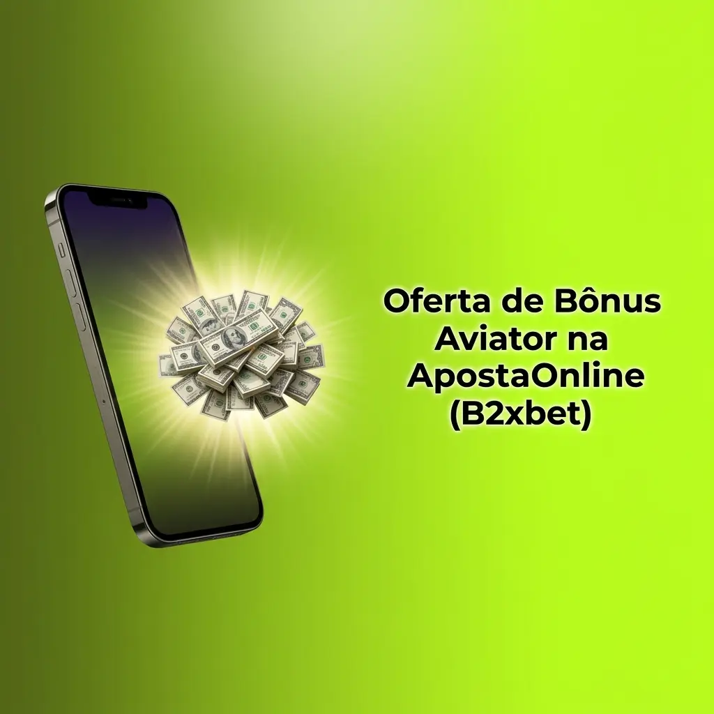 Oferta de bônus Aviator na ApostaOnline B2xbet com 12% de cashback e programa Indique e Ganhe