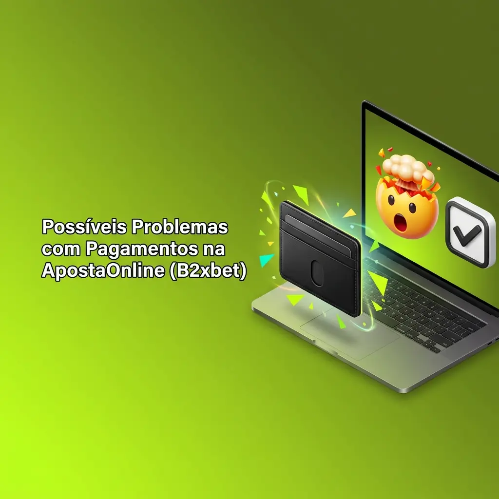 Problemas comuns com pagamentos na ApostaOnline B2xbet: depósito, saque e erros de transação