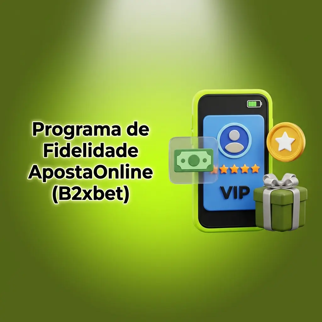 Programa de Fidelidade ApostaOnline B2xbet com níveis VIP, cashback e bônus exclusivos por pontos acumulados