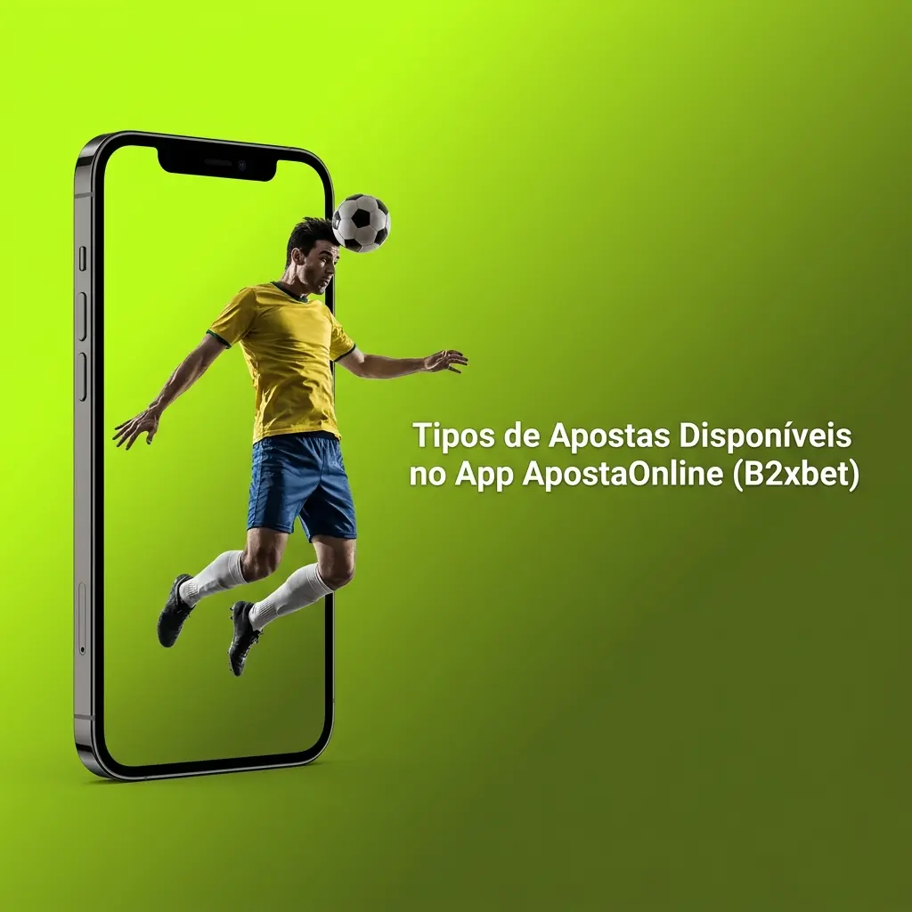 Tipos de apostas no app ApostaOnline B2xbet: simples, acumulada, sistema, ao vivo e handicap explicados