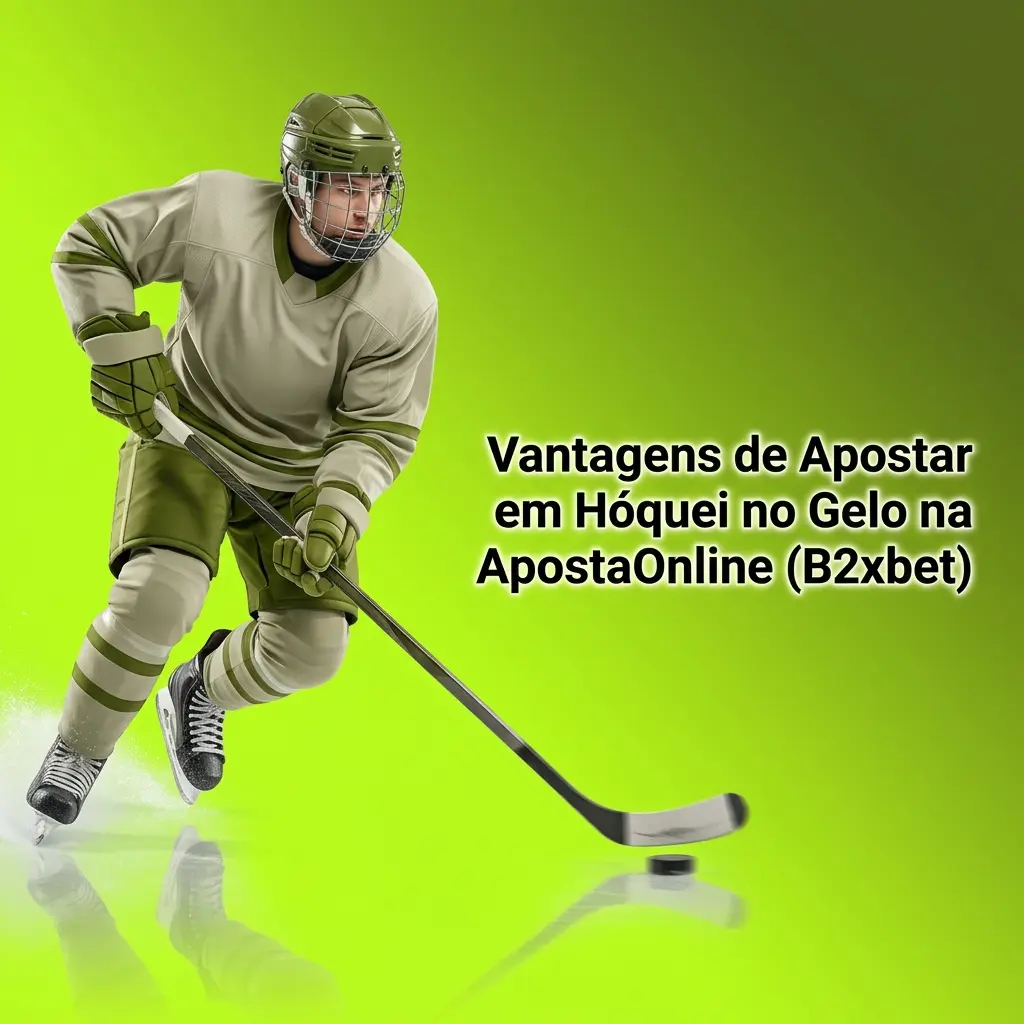 Vantagens de apostar em hóquei no gelo na ApostaOnline B2xbet: odds ao vivo, mercados amplos e saque rápido